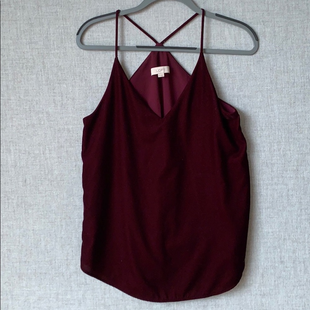 Loft Velvet Dressy Camisole